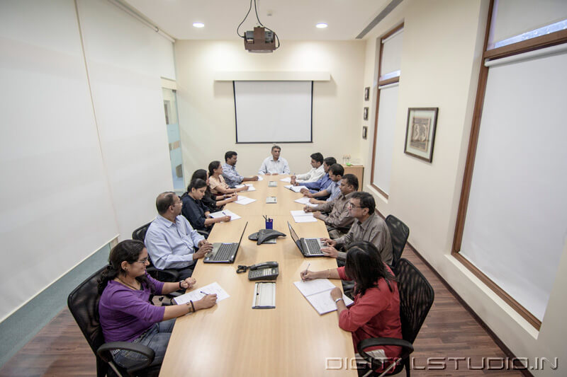 Conference room with people photograph