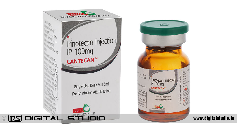 injection bottle with box