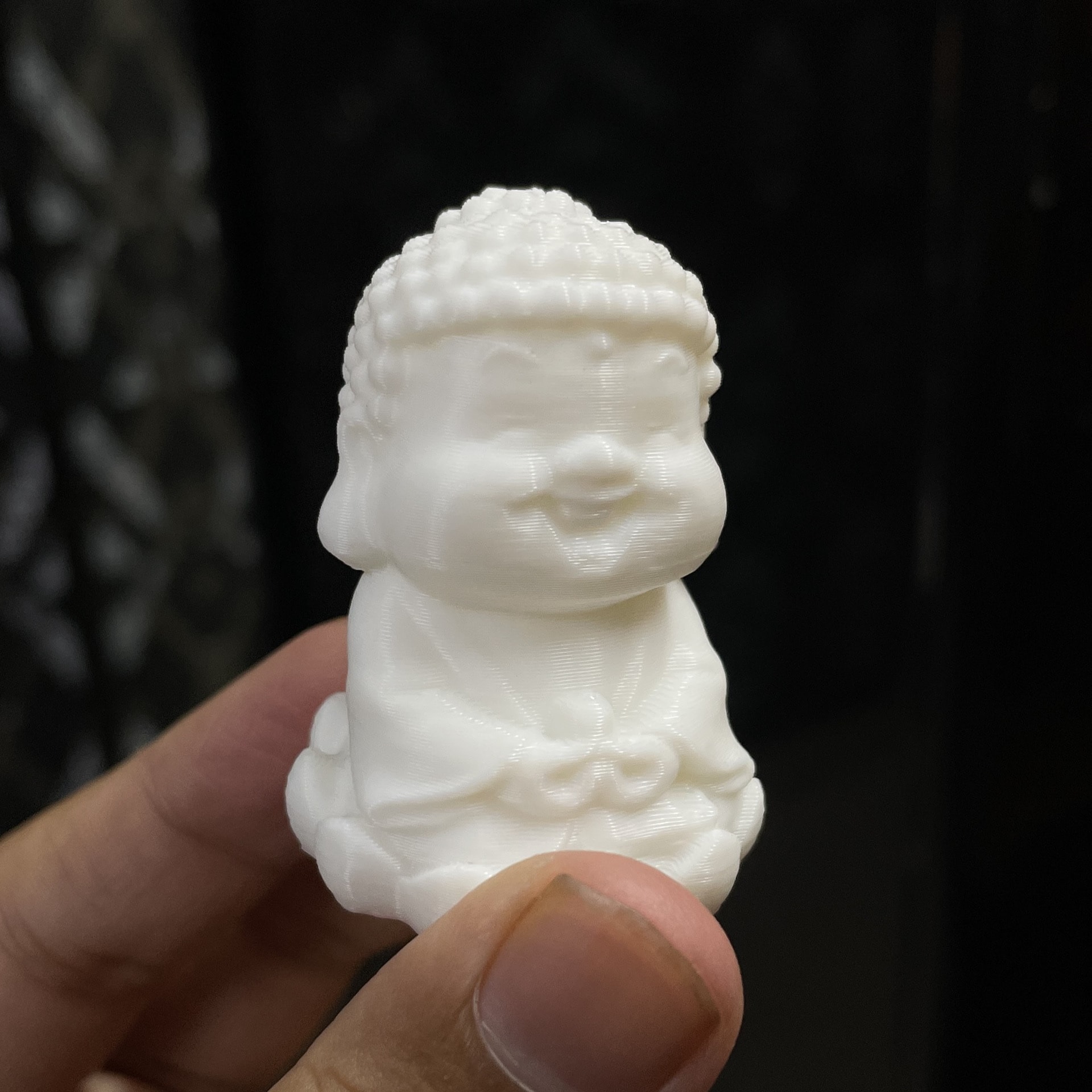 Custom made glow in dark Buddha