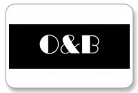 O & B logo