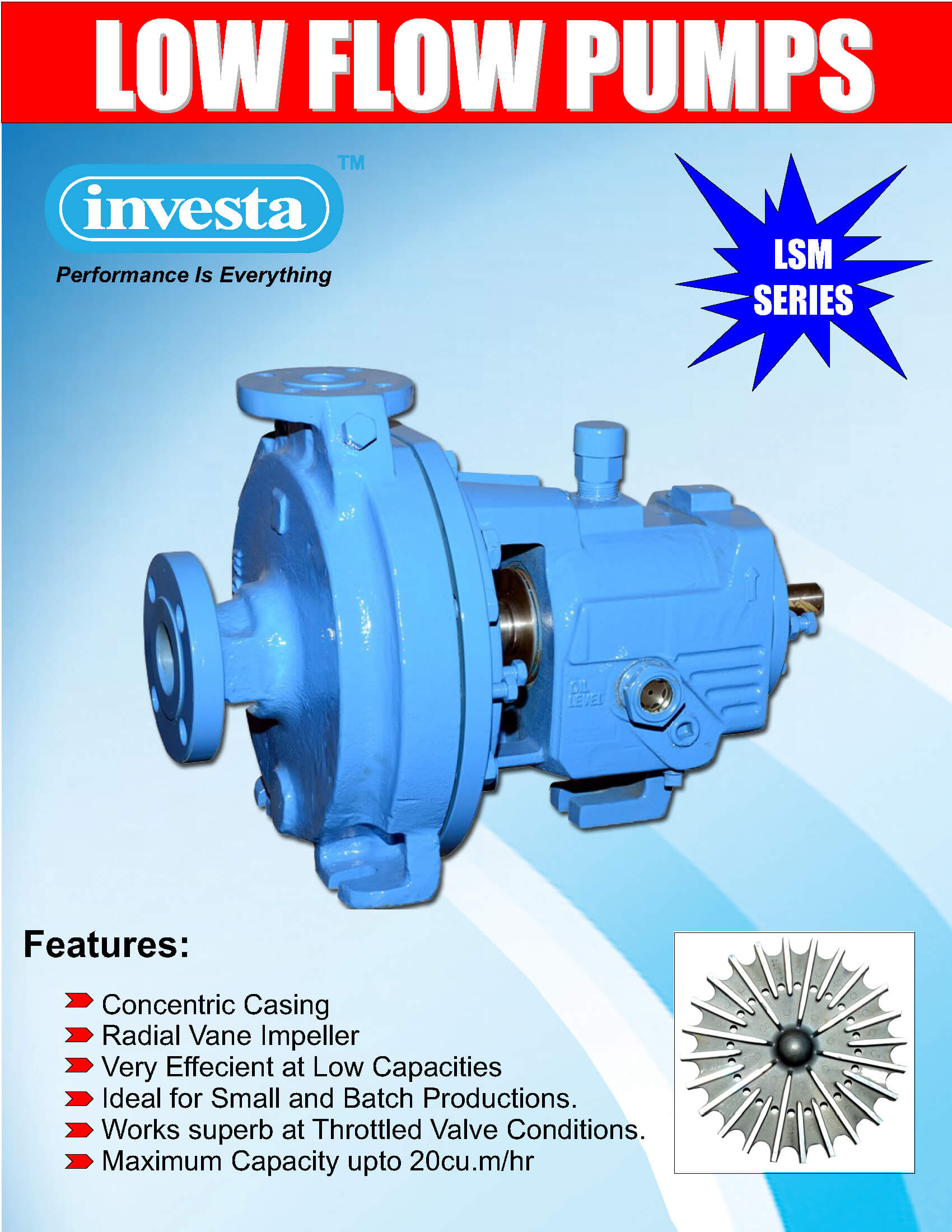 Low Flow Chemical process pumps brochure