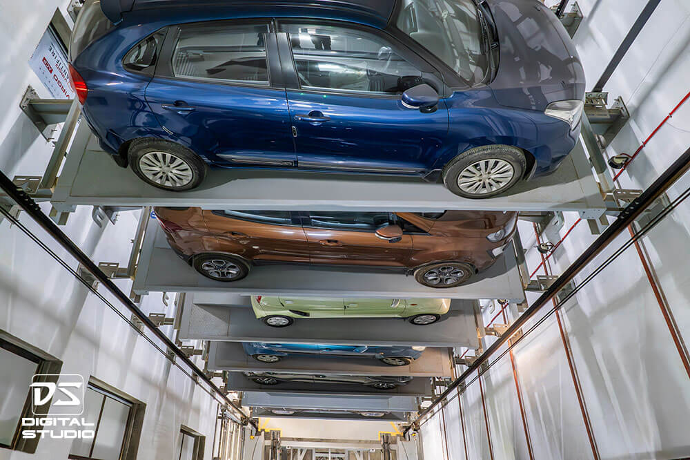 Tower car parking system