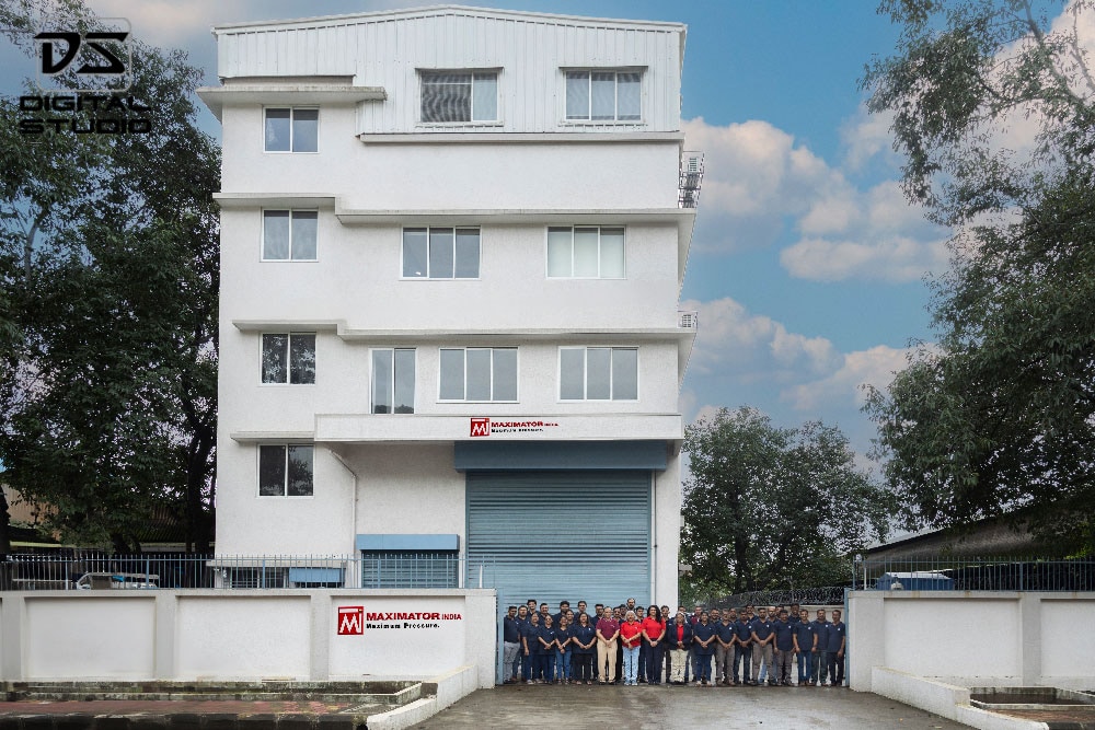 Outside the buidling - group shot